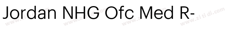 Jordan NHG Ofc Med R字体转换 Jordan NHG Ofc Med R字体转换